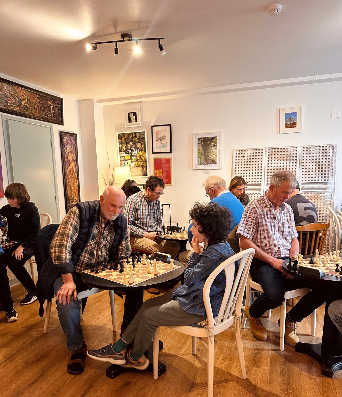 A busy Sunday at Bridge Street Cafe