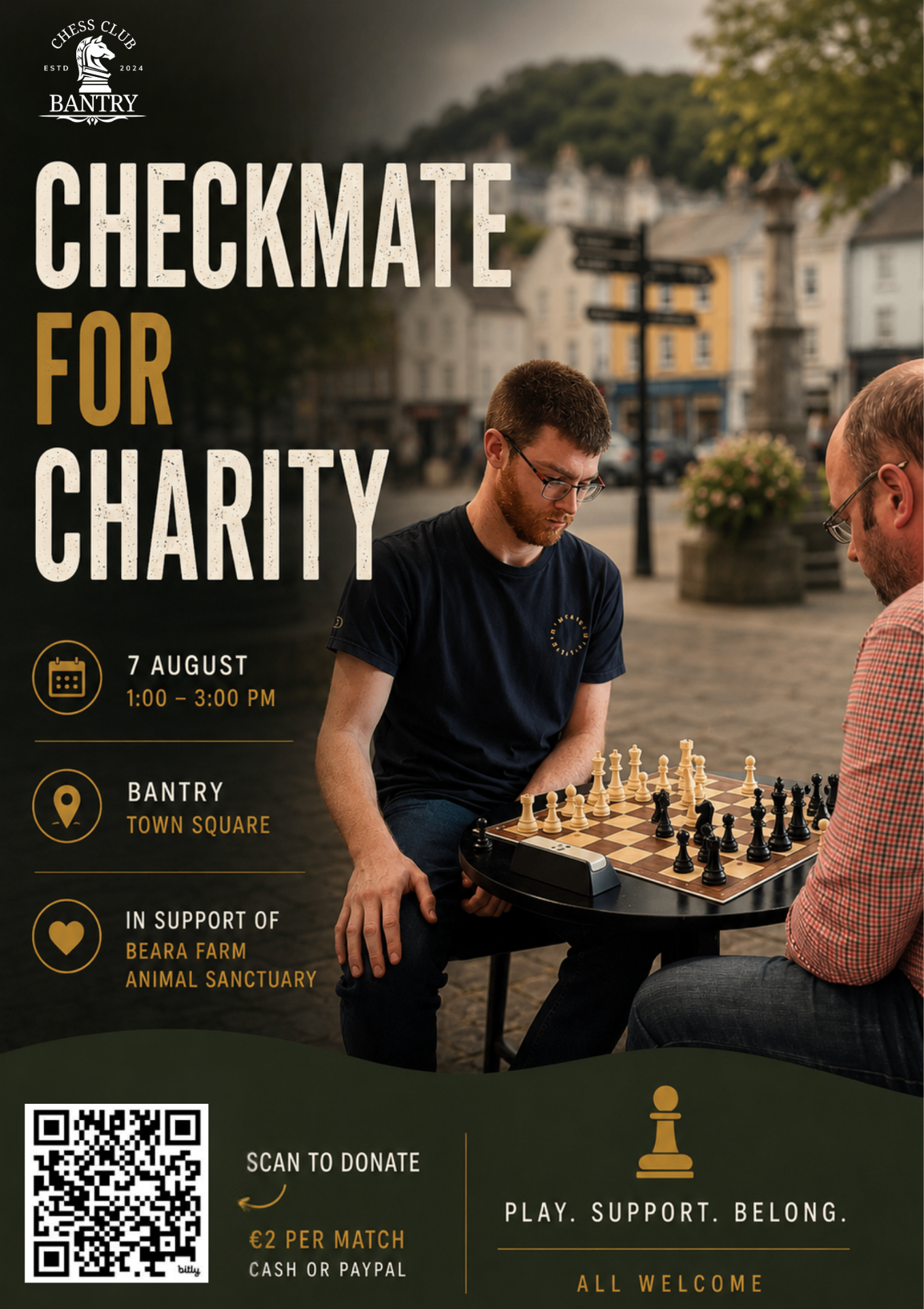 Checkmate for Charity poster